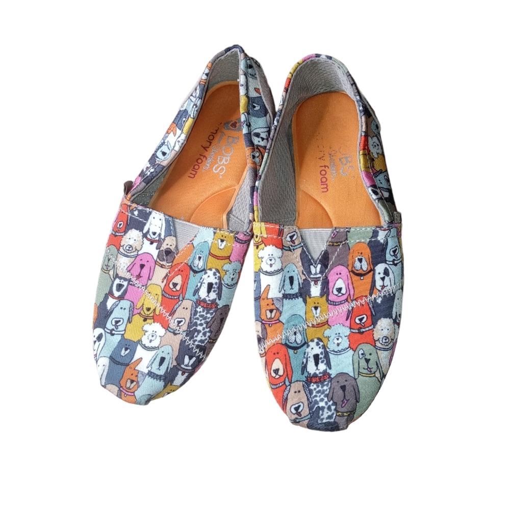 Skechers Bobs For Dogs Plush-Wag Flats size 6.5